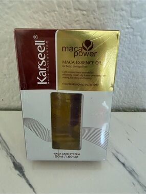 Karseell Maca Power Argan Oil Hair Serum -Healing for Dry Damaged Hair 1.69 Oz